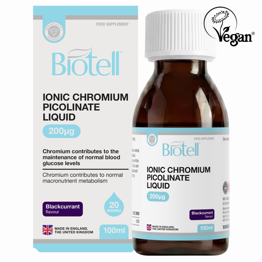 Ionic Chromium Picolinate Liquid 200µg/5ml