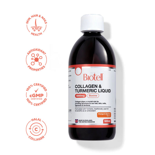 Collagen & Turmeric Liquid 5000mg Bovine