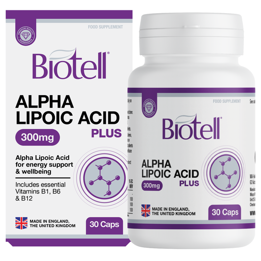 Biotell Alpha Lipoic Acid Plus 300mg Capsules