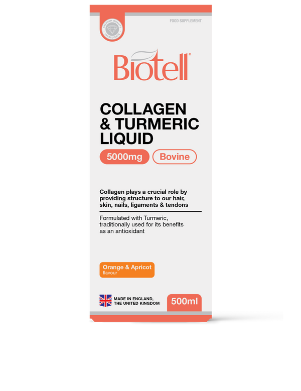 Collagen & Turmeric Liquid 5000mg Bovine