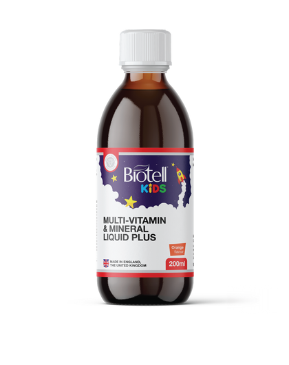 Biotell Kids Multi-Vitamin & Mineral Plus Liquid