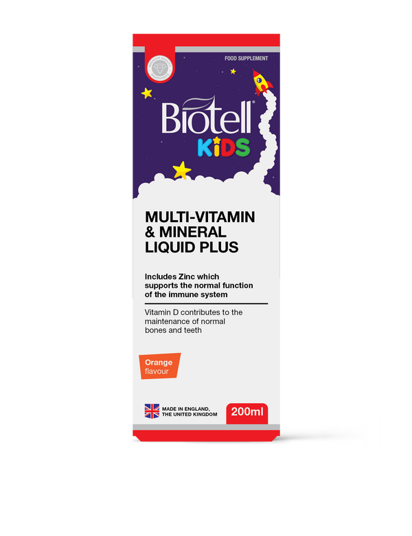 Biotell Kids Multi-Vitamin & Mineral Plus Liquid