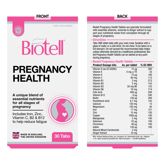 Biotell Pregnancy Health Tablets