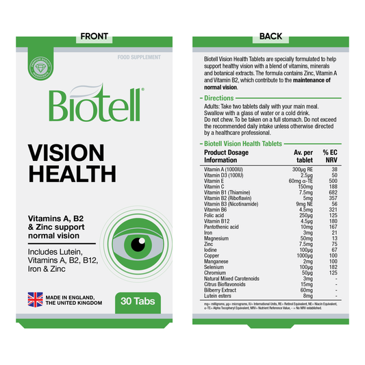 Biotell Vision Health Tablets