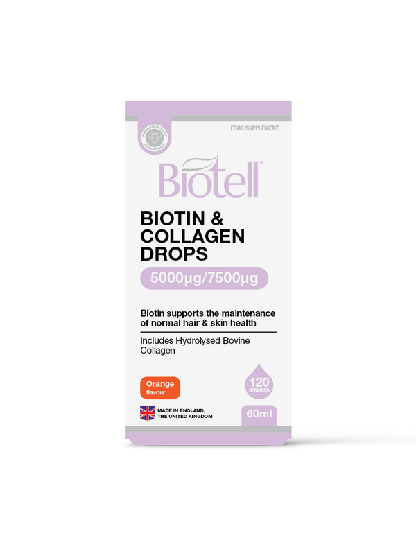 Biotell Biotin & Collagen Drops 5000/7500