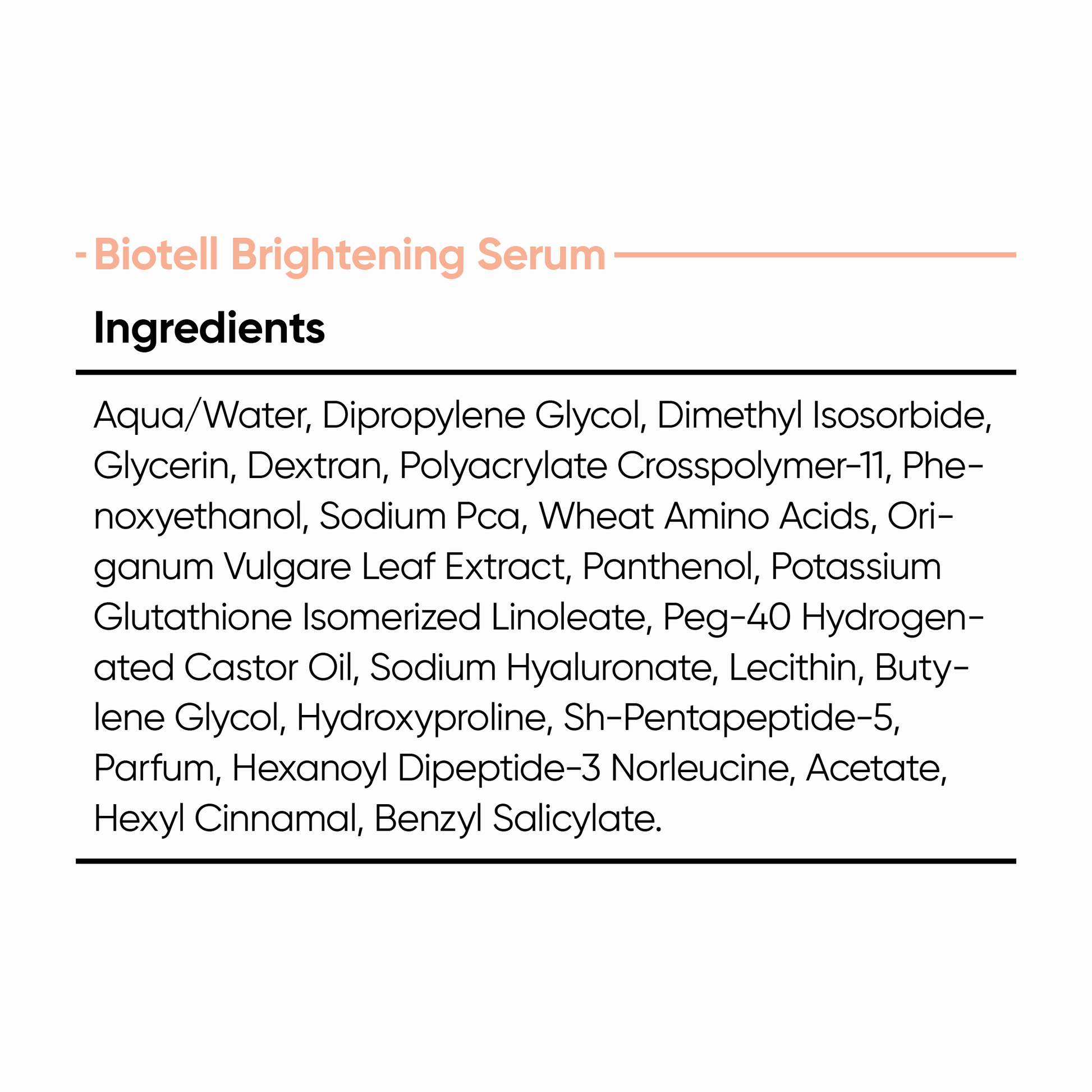 potassium glutathione isomerized linoleate Brightening Serum – Target Dark Spots & Radiance Boost