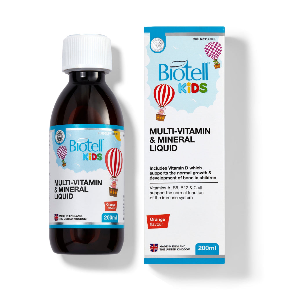 Kids Multi-Vitamin & Mineral Liquid – Biotell