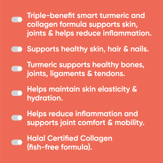 Collagen & Turmeric Liquid 5000mg Bovine