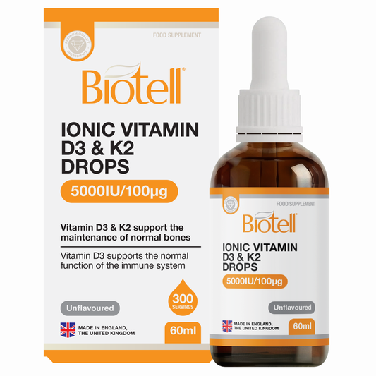 Ionic Vitamin D3 & K2 Drops